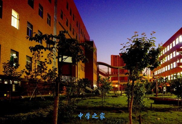 学校夜景